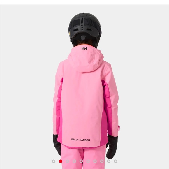 Helly Hansen Two Tone Pink Dragonfruit Ski Jacket - Picture 2 of 6